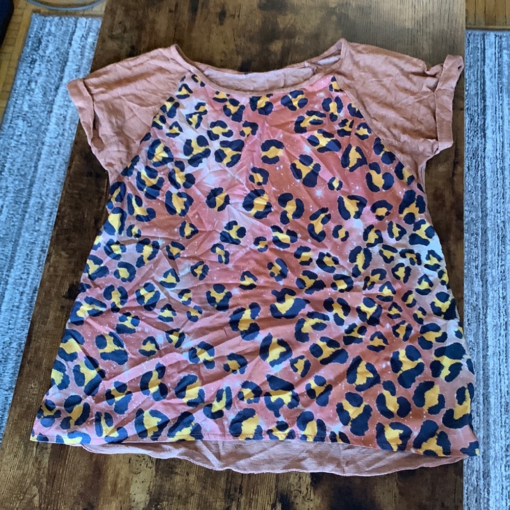 Leopard / cheetah print shirt